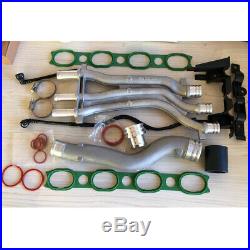 10x Aluminum Coolant Pipe Upgrade Kit Fit For 2003-2006 Porsche Cayenne 4.5 V8