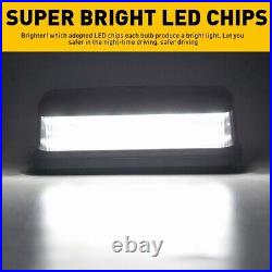 11PCS Fit Land Rover Defender 90 110 130 Light DELUXE CLEAR LED Upgrade Kit Lamp