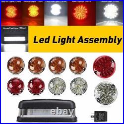 11pcs Fit For Land Rover Defender Led Deluxe Colour Upgrade Lamp Lights Kit Set