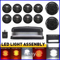 12xLED Smoke Light Upgrade Kit Fits For Land Rover Defender 90 110 130 1983-1990