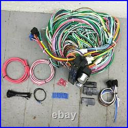 1986 1993 Ford Mustang Wire Harness Upgrade Kit fits painless circuit fuse KIC