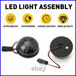 2SET Full Smoked LED Light Upgrade Kit Fits For Land Rover Defender 90 110 130