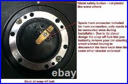 300mm Steering Wheel And Snap Off Boss Kit Fit Vw T25 T3 T4 Transporter Bus