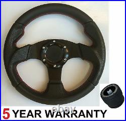 350mm Sports Racing Steering Wheel And Boss Kit Fit Vw T4 Transporter 1996-2003