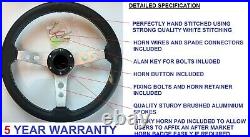 Aftermarket Steering Wheel & Boss Kit Hub Fit Vw T4 Transporter 96-03 3 Spoke