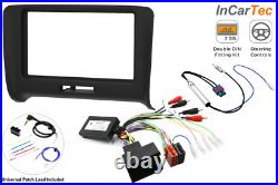 Audi TT 8J (AMPLIFIED SYSTEMS) Double DIN Complete stereo upgrade fitting kit