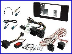 BMW X5 E53. Double DIN stereo upgrade fitting kit with SWC (DSP AMP BYPASS)