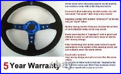 Blue Steering Wheel And Boss Kit Fit All Subaru Impreza Wrx And Sti 2001-2007