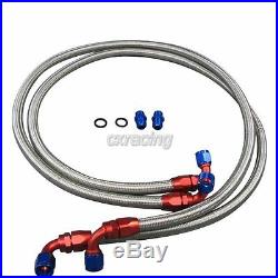 CXRacing Oil Line + Fitting Upgrade Kit For Mitsubishi 3000GT GTO Stealth Turbo