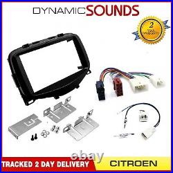 Car Double DIN Stereo Upgrade Fascia Fitting Kit for Citroen C1 2014-2021