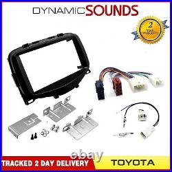 Car Double DIN Stereo Upgrade Fascia Fitting Kit for Toyota Aygo 2014-2022