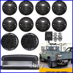 Complete LED Light Lamp Upgrade Kit Fits Land Rover Defender 90-16 90/110 83-90