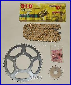 DID Gold Upgrade X-Ring Chain & Sprocket Kit fits SV650 S 1999-2007 Faired