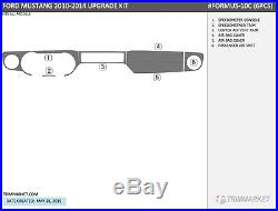 Dash Trim Basic+upgrade Kit 21 Pcs Fits Ford Mustang 2010-2014 With Navigation