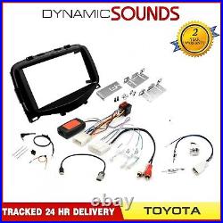 Double DIN Stereo Upgrade Fitting Kit (WITH STEERING CONTROLS) for Toyota Aygo