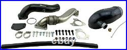 EGR Upgrade Kit + Intake + Up Pipe + Elbow for 04-05 GMC Sierra 6.6L LLY Duramax