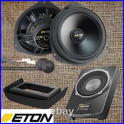 Eton Fiat Ducato 3 Component speakers sub & fitting kit Audio System Upgrade