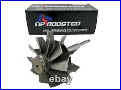FITS Holset H1E H1C HX35 HX40 67x76mm 10 Blade Turbine Turbo Wheel Shaft Upgrade