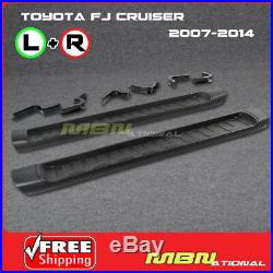 FJ Cruiser SUV 07-14 Side Foot Rest Rail Kit Direct Replacement Running Boards