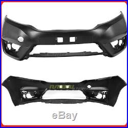 Factory Style Front Bumper 15-17 For Honda Fit Kit Lower Grille Fog Lamp Harness