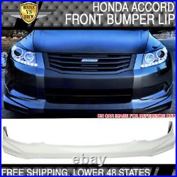 Fits 08-10 Honda Accord Mugen Front Bumper Lip Painted #NH578 Taffeta White