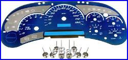 Fits 2003-2007 Chevrolet & Gmc Instrument Cluster Lens Wo Aqua Upgrade Kit