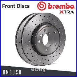 Fits BMW 1 2 3 4 Series Brembo Xtra Drilled Brake Discs Front 312mm Upgrade