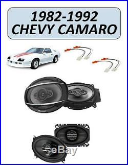 Fits Chevrolet Camaro 1982-1992 Factory Speaker Upgrade Combo Kit, PIONEER
