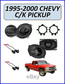 Fits Chevy CK Pickup 1995-2000 Factory Speaker Upgrade Combo Kit, PIONEER