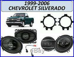 Fits Chevy Silverado Pickup 1999-2006 Factory Speaker Upgrade Combo Kit, PIONEER
