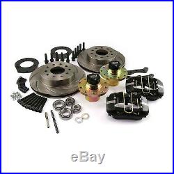 Fits Ford fits Mustang 1966 1969 Front Disc Brake Conversion Upgrade Kit 4