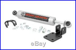 Fits Rough Country HD Steering Upgrade Kit with Stabilizer for Jeep XJ TJ ZJ MJ