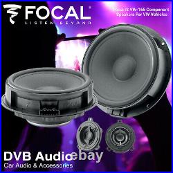 Focal 2-way Component Factory Upgrade IS VW 165 kit to fit Skoda Fabia Mk2 07-14