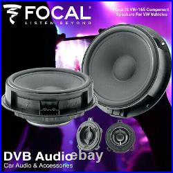 Focal 2-way Component Factory Upgrade IS VW 165 kit to fit VW Golf Mk5 03-08