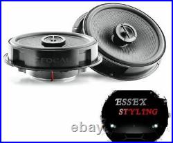 Focal IC165VW Custom Fit VW NEW BEETLE 97-2010 6.5 Coaxial Speaker Upgrade Kit