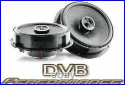 Focal ICVW165 Custom Fit VW Touran 2003-2010 6.5 Coaxial Speaker Upgrade Kit