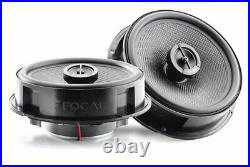 Focal INSIDE Custom Fit VW NEW BEETLE 97-10 6.5 Coaxial Speaker Upgrade Kit