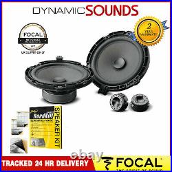 Focal ISPSA165 Custom Fit 6.5 2 Way Component Speaker Upgrade Kit For Toyota