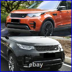 For Land Rover Discovery 5 Gloss Black Upgrade Body Kit Trim Set Grille Molding