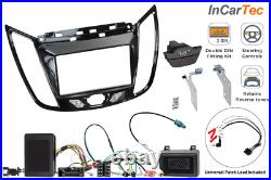 Ford C-Max (2010-2019) Kuga (2013-2019) Double DIN stereo upgrade fitting kit