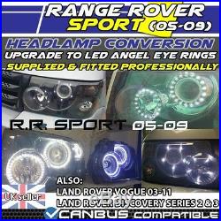 Headlamp Conversion Range Rover Sport 05 09 Discovery Series 2 & 3 Vogue 02 09