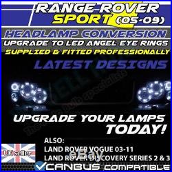 Headlamp Conversion Range Rover Sport 05 09 Discovery Series 2 & 3 Vogue 02 09
