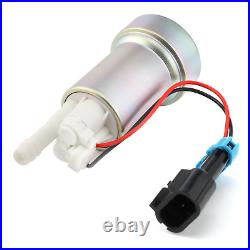 IN-TANK 455LPH FUEL PUMP E85 COMPATIBLE With GENUINE WALBRO FITTING KIT F90000267