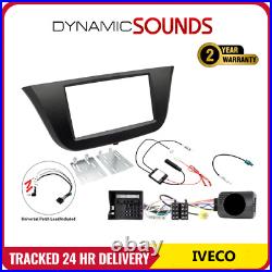 Iveco Daily (2016-2019) Double DIN Stereo Upgrade Fitting Kit (OEM NAVI RADIO)