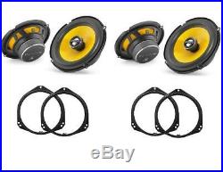 JL Audio C1-650x Front and Rear Door Speaker Upgrade Kit to fit BMW X5 E53 00-06
