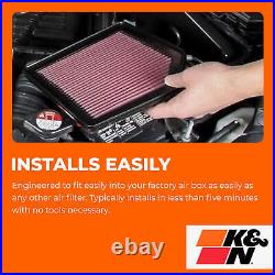 K&N Filters Air Intake Kit Performance Upgrade System 57-0420 Fits Seat Skoda VW