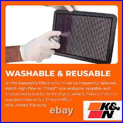 K&N Filters Performance Air Upgrade System Air Intake System 63-1561 Fits Dodge