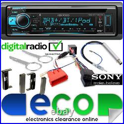 Kenwood DAB+ CD MP3 USB Bluetooth Rear BOSE Stereo Upgrade Kit fit AUDI TT MK1