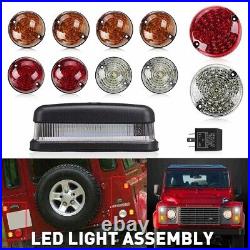 LED Light Upgrade Kit Complete Coloured Fit For Land Rover 90 /110 /130 Defender