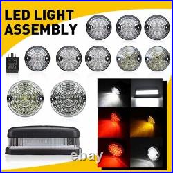 LED Light Upgrade Kit Full Clear For Fog Reverse FIT Land Rover 90/110 Defender